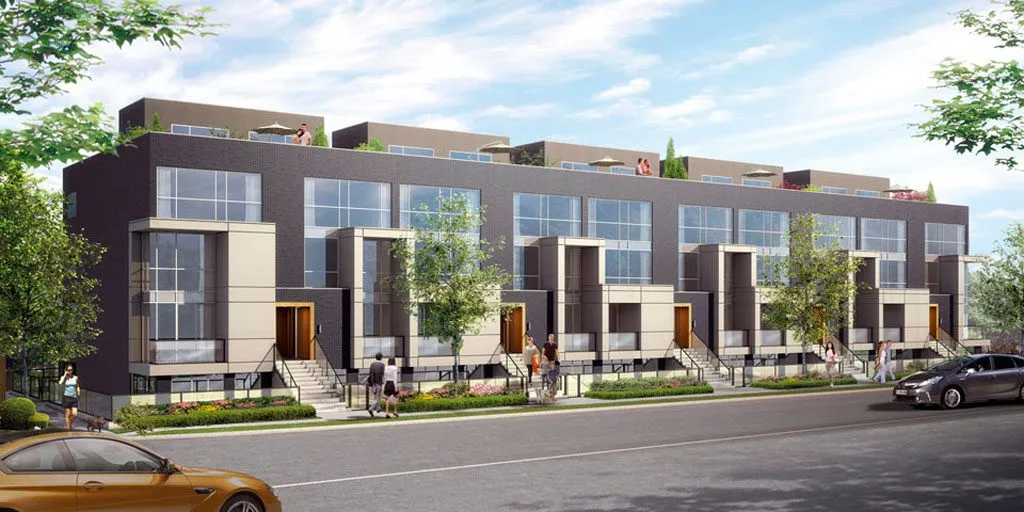 Concrete formwork — Marquette Urban Townhomes, North York, ON