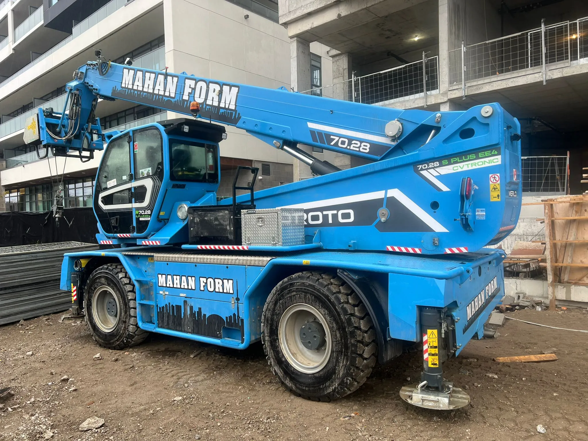 Mahan Form concrete work — Equipment & fleet